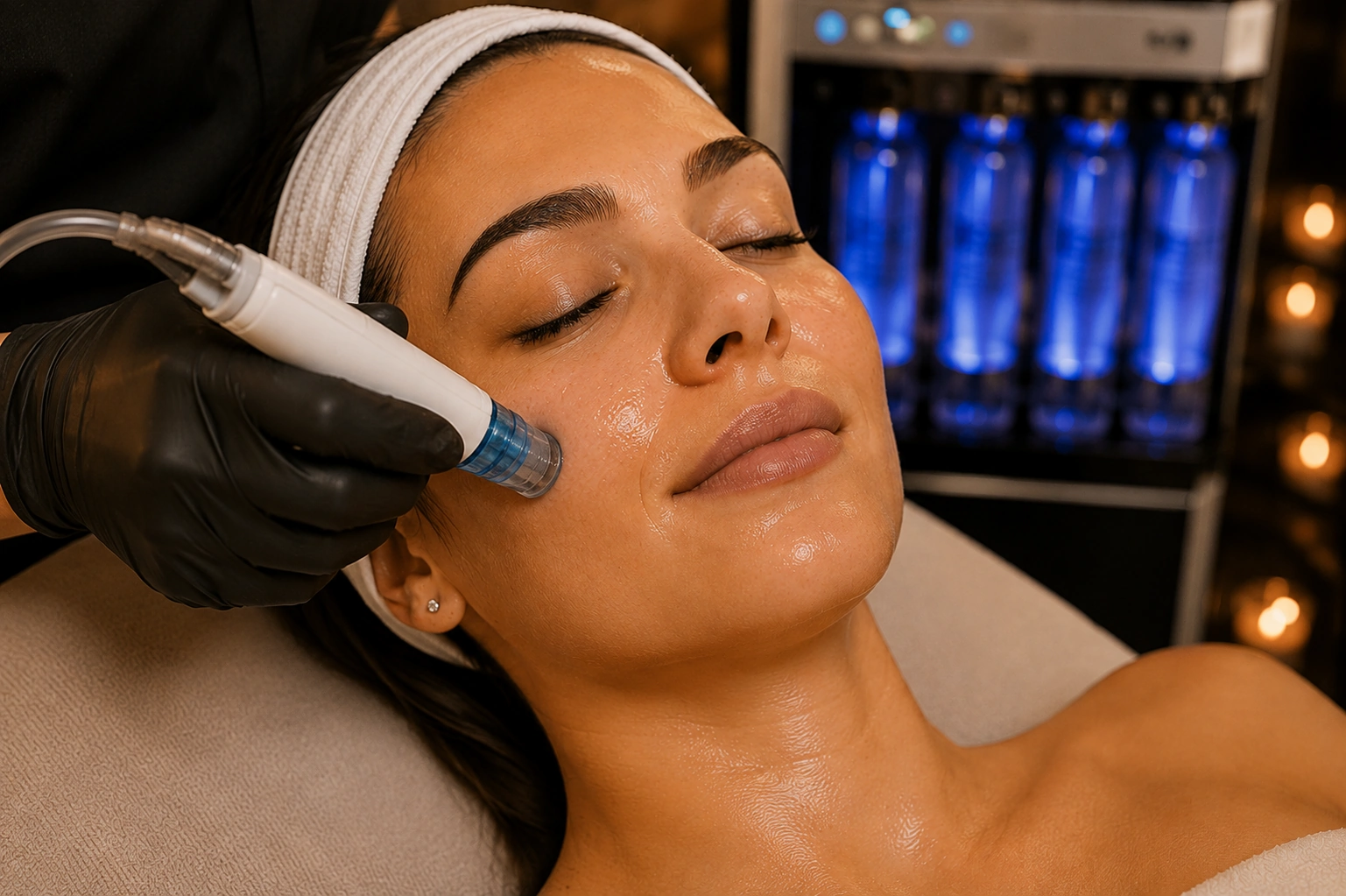 Hydra Aqua Facial Hautfinish Beautyrella Berlin