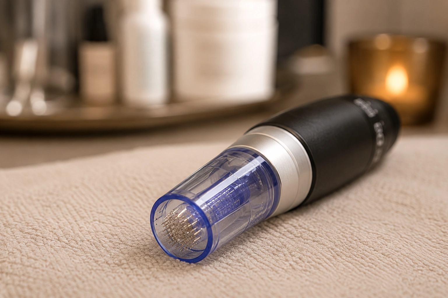Microneedling Behandlung Stirn Berlin