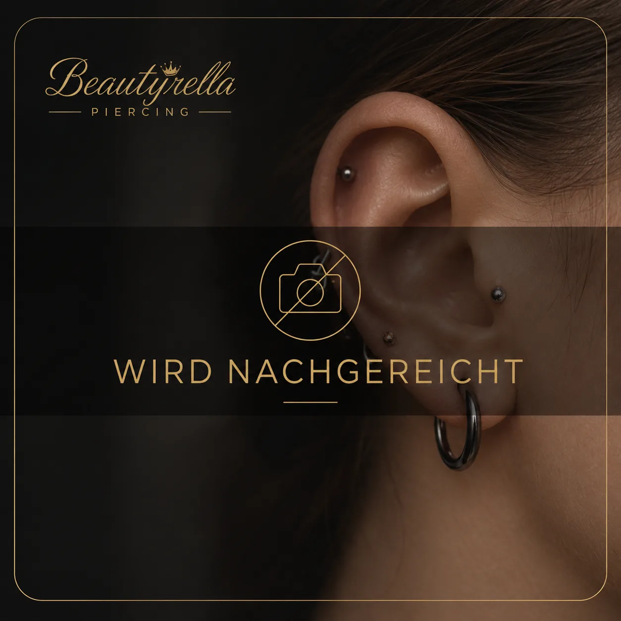 Bridge Piercing Detailansicht