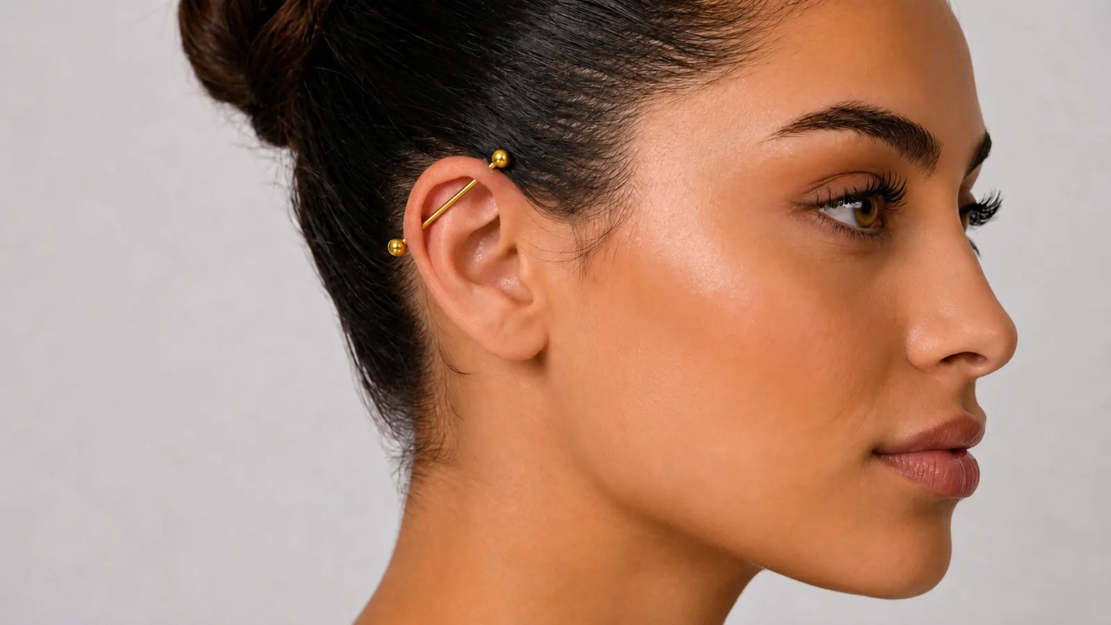 Industrial Piercing Detailansicht