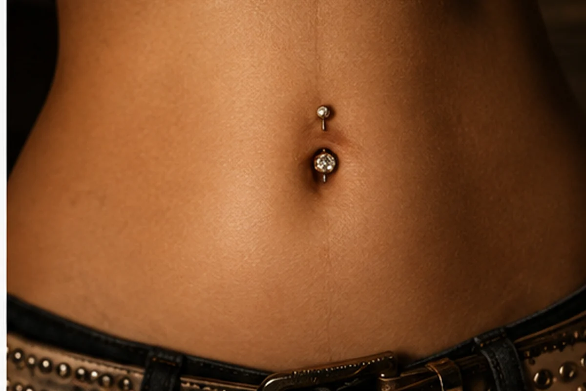 Bauchnabelpiercing bei BEAUTYRELLA Berlin