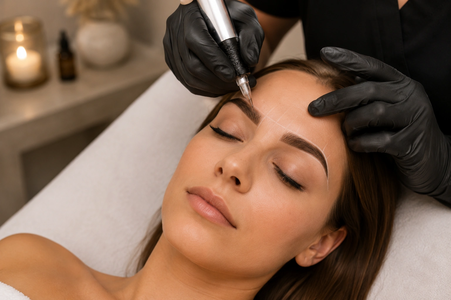 Powder Brows Behandlung Berlin