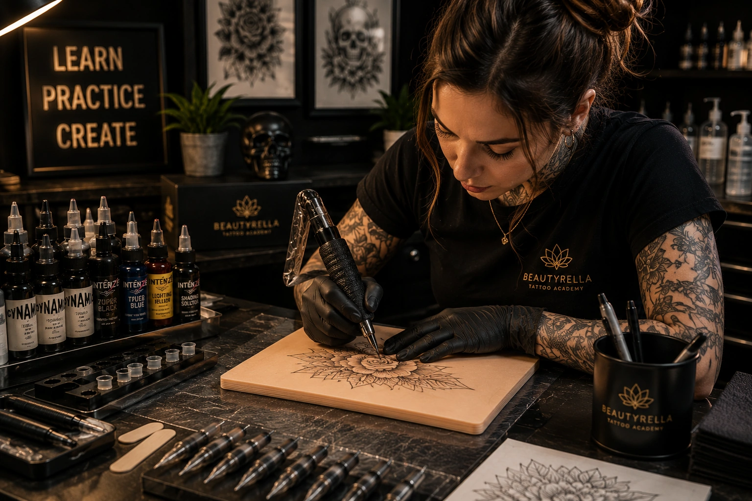 Tattoo Design und Entwurf