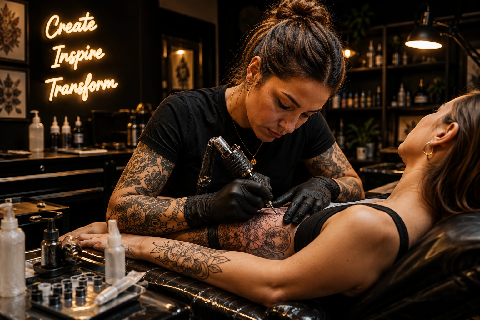 Praktische Tattoo Übungen